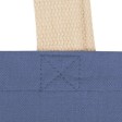 Сумка для шопинга Steady из хлопка с парусиновыми ручками, 260 г/м2, голубой