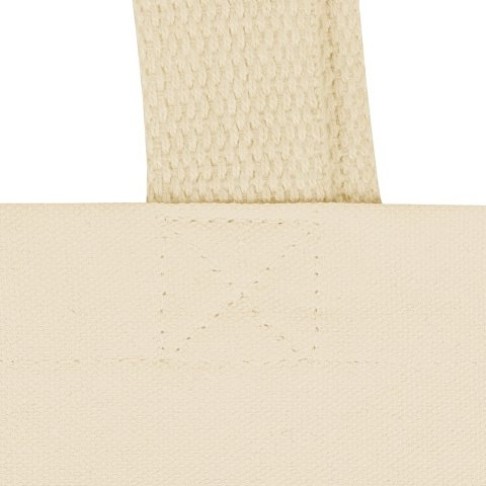 Сумка для шопинга Steady из хлопка с парусиновыми ручками, 260 г/м2, натуральный