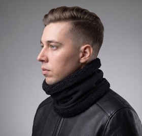 Снуд «Шерпа», унисекс, черный
