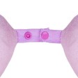 Подушка Basic из микрофибры с эффектом памяти U-shape, розовый NEW