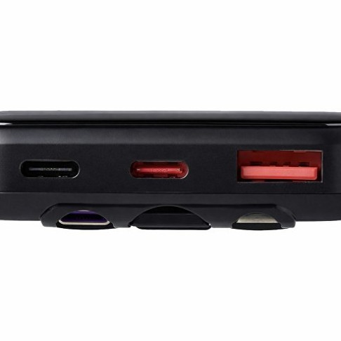 Внешний беспроводной аккумулятор c QC/PD «Арти», 10000 mAh, черный