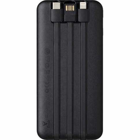 Внешний беспроводной аккумулятор c QC/PD «Арти», 10000 mAh, черный