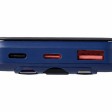 Внешний беспроводной аккумулятор c QC/PD «Арти», 10000 mAh, темно-синий