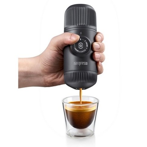 Ручная мини-кофемашина WACACO Nanopresso + кейс для хранения WCCNPHC