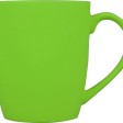 Кружка с покрытием soft-touch C1, зеленое яблоко