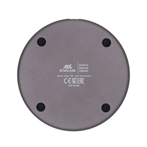 RIVACASE VA4915 GR3 беспроводное ЗУ 10 Вт, серая ткань, 12/96 RIVACASE VA4915 GR3 беспроводное ЗУ 10 Вт, серая ткань, 12/96