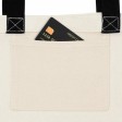 Сумка для шоппинга Cotton из переработанного хлопка 280 г, черный