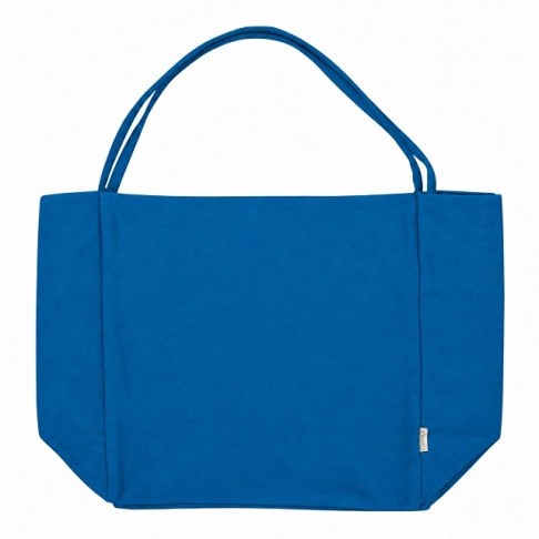 Шоппер-оверсайз Grossbag из переработанного хлопка 340 г, синий