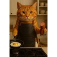 Фартук из натуральной кожи флотер с ремнями рыжего цвета. Материал: натуральная кожа КРС, цвет фартука: черный, цвет ремней: светлый бук, фурнитура из металлического сплава ЦАМ, цвет фурнитуры: антик, размер универсальный