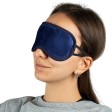 Маска для глаз Dream из полиэстер спандекс плюш, синий