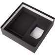 Подарочный набор c блокнотом C3, ручкой и термокружкой, темно-синий