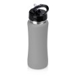 Подарочный набор с бутылкой для воды и повербанком С2, 10000 mAh, серый