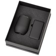 Подарочный набор с термокружкой и повербанком С1, 5000 mAh, черный
