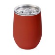 Подарочный набор с термокружкой и повербанком С2, 10000 mAh, красный