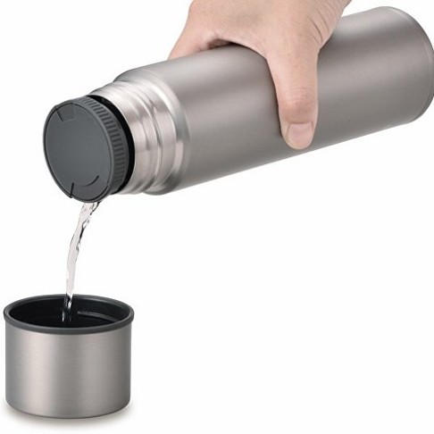 Термос из титана тм THERMOS FJN-500 TGY (Titanium) 0,5L