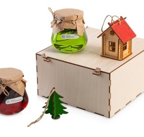 Подарочный набор «Decoration Deluxe» 2.0 с двумя видами варенья, натуральный