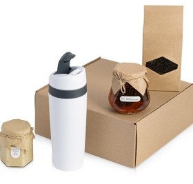 Подарочный набор Tea Cup Superior Honey 2.0, белый