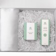 Подарочный набор White light 2.0 с пледом, диффузором, насыпной свечой