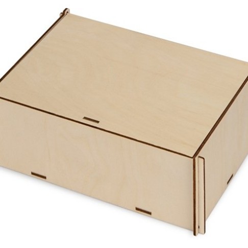 Подарочный набор с БЗУ и внешним аккумулятором «Bamboo Set», натуральный