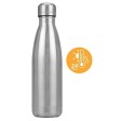 Подарочный набор с термосом и бутылкой «Bottle set», серебристый