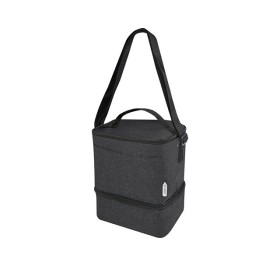 Tundra, сумка-холодильник из переработанного PET-пластика, для обеда, на 9 банок - Heather Charcoal Tundra, сумка-холодильник из переработанного PET-пластика, для обеда, на 9 банок - Heather Charcoal