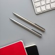 Ручка металлическая шариковая 