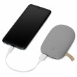 Универсальное зарядное устройство power bank в форме камня. 7800MAH. gray (Р)