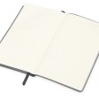 Блокнот «Notepeno» 130x205 мм с тонированными линованными страницами, серый (Р)