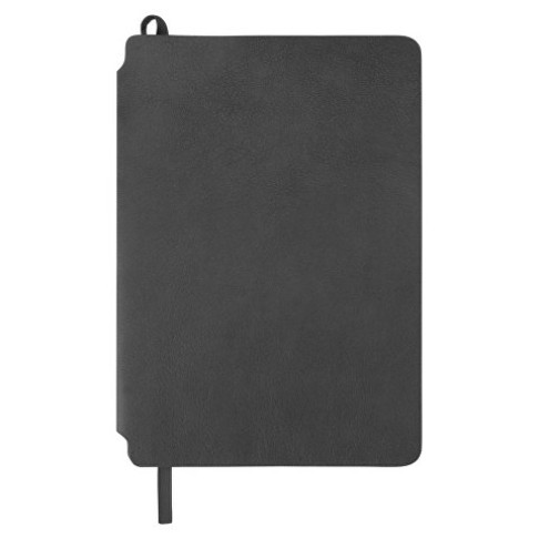 Блокнот «Notepeno» 130x205 мм с тонированными линованными страницами, серый (Р)