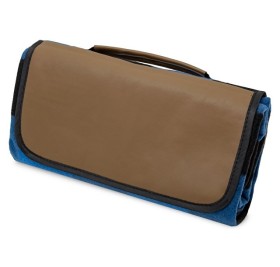 Плед для пикника Recreation, синий/черный (Р)