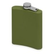 Фляжка 240 мл Remarque soft touch, 201 сталь, зеленый милитари (Р)