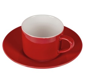 Чайная пара прямой формы Phyto, 250мл, красный (Р)