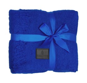 Плед акриловый Mohair, синий