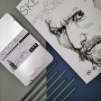 Набор чернографитовых карандашей  