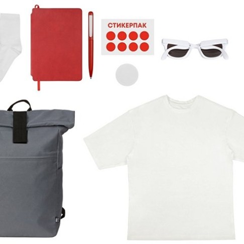 Welcome pack «Welcome Aboard!», красный