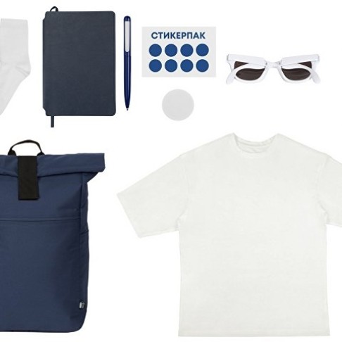 Welcome pack «Welcome Aboard!», синий
