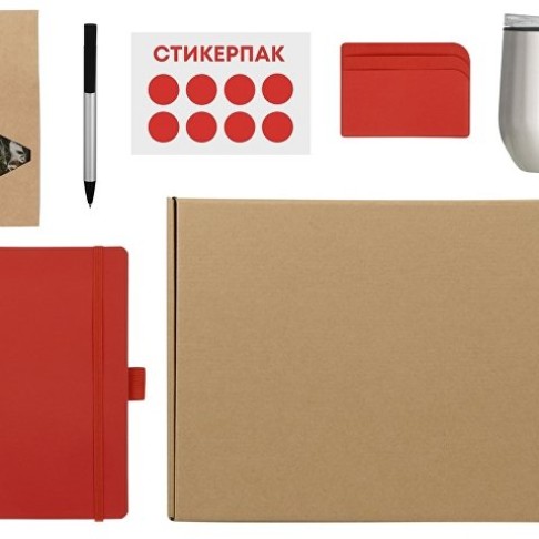 Welcome pack «Warm welcome», красный