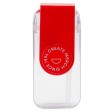 Бутылка для воды JUICY DRINK BOX, красный (тампопечать)