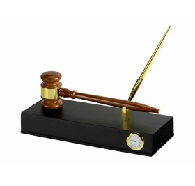 Настольный прибор «Финансовый директор», коричневый/золотистый (Р)