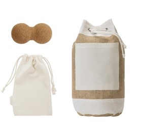 Подарочный набор с массажером в рюкзаке