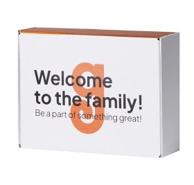 Коробка подарочная «Zand» M, белый (уф на вылет) Коробка подарочная «Zand» M, белый (уф на вылет)