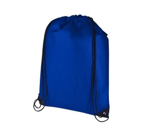 Рюкзак-мешок  на шнурке «Evergreen» из переработанного нетканого материала, ярко-синий