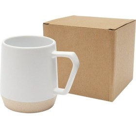 Dolce керамическая кружка объемом 300 мл с матовой отделкой, белый Dolce керамическая кружка объемом 300 мл с матовой отделкой, белый