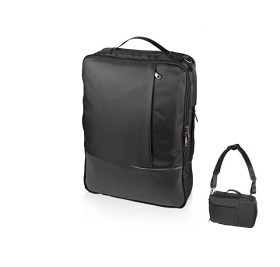 Рюкзак-трансформер «Duty» для ноутбука, черный (без шильда)