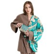 Платок «Казань Драгоценная» изумрудный