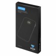 Внешний беспроводной аккумулятор с подсветкой лого «Astro», 10000 mAh, черный