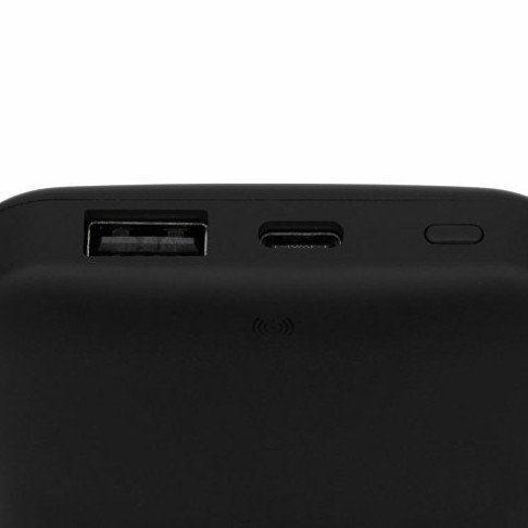 Внешний беспроводной аккумулятор с подсветкой лого «Astro», 10000 mAh, черный