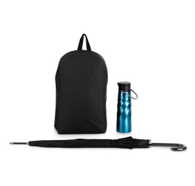 Подарочный набор с бутылкой для воды, зонтом и рюкзаком 