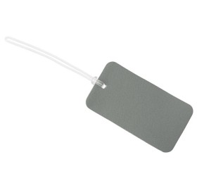 Багажная бирка «Favor» на силиконовой петле, серый