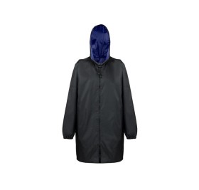 Дождевик «Bi-color» унисекс, синий классический/черный